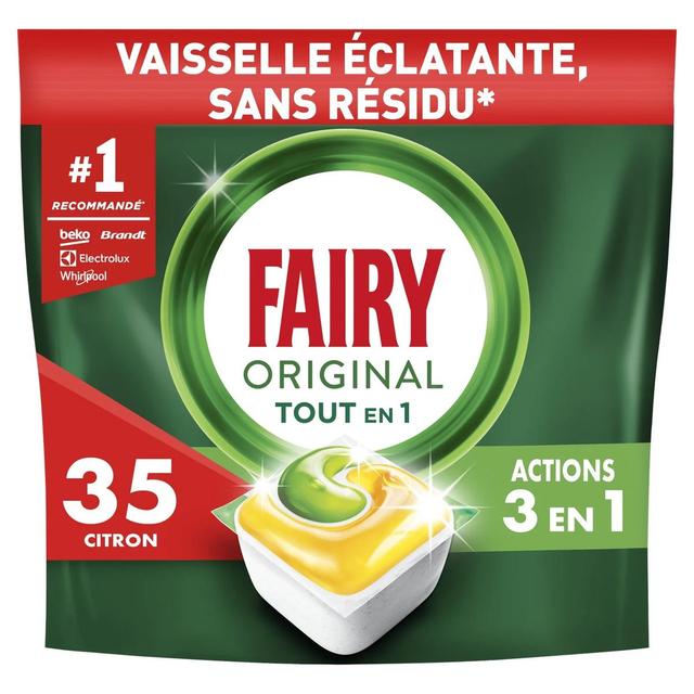 8700216759342 - FAIRY - Capsule lave vaisselle Original Citron