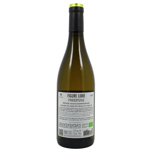 3760143270643 - Vin de pays d'Oc Blanc IGP - Domaine Gayda