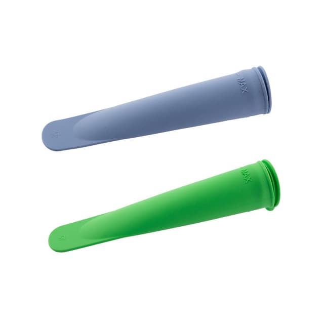 5404035722343 - Dotz - Set de 2 moules à glaces à presser en silicone platine 20x5cm