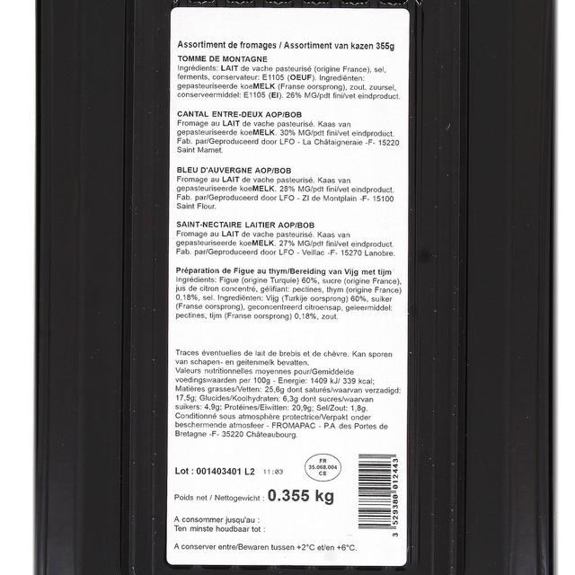 3529380012443 - Atelier De Chateaubourg - Plateau Fromages d'Auvergne