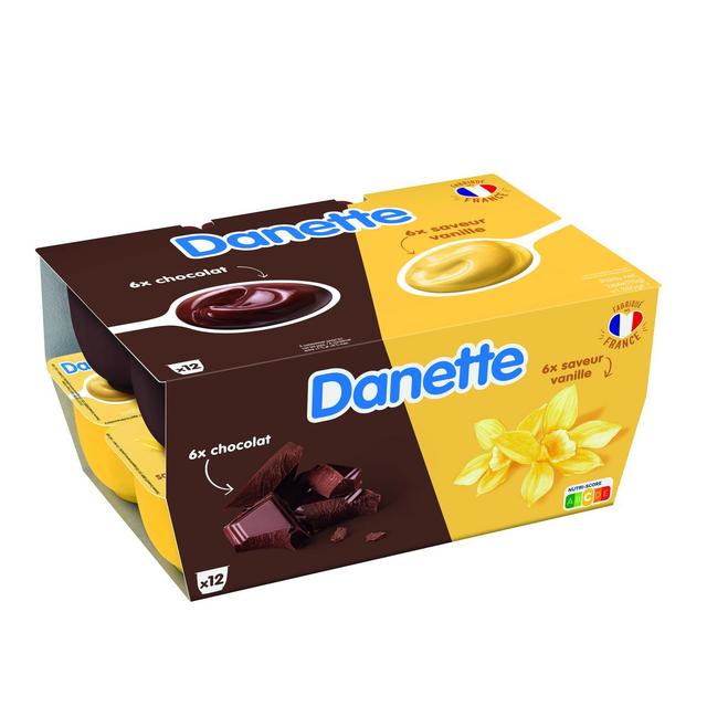 3033491432743 - Danette - Crème Dessert Chocolat Vanille