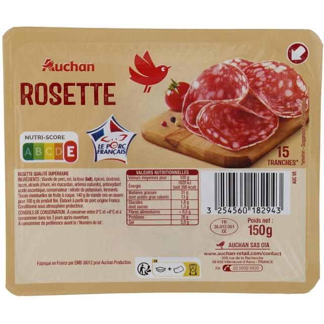 3254560182943 - Auchan - Rosette