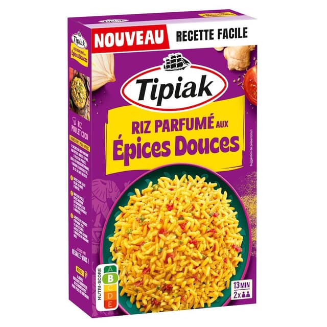 3600900023443 - Tipiak - Riz Parfumé aux Epices douces en sachets cuisson