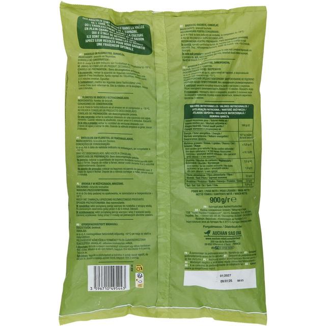 3596710495443 - Auchan - Brocolis en fleurettes