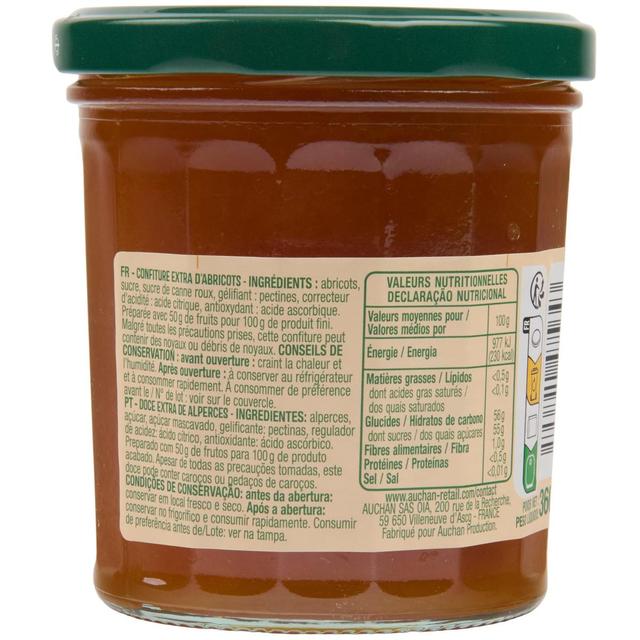 3596710475643 - Auchan - Confiture extra d'Abricots
