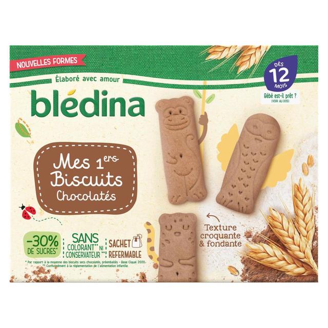 3041091756343 - Blédina - Mes Premiers Biscuits Chocolatés Bébé Dès 12 mois
