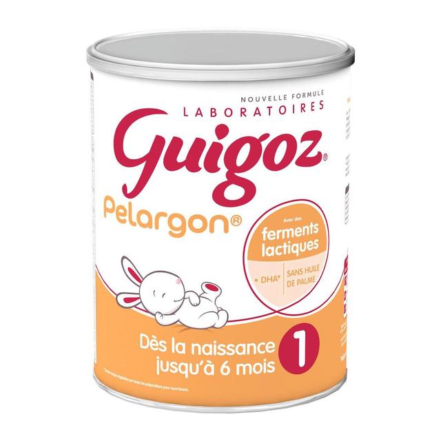 8445290116543 - Guigoz - Lait bébé en poudre Pelargon 1er âge, 0-6 mois