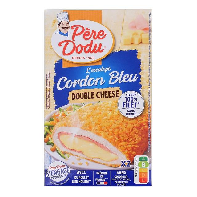 3596690137043 - Père Dodu - Escalope Cordon Bleu Double Cheese