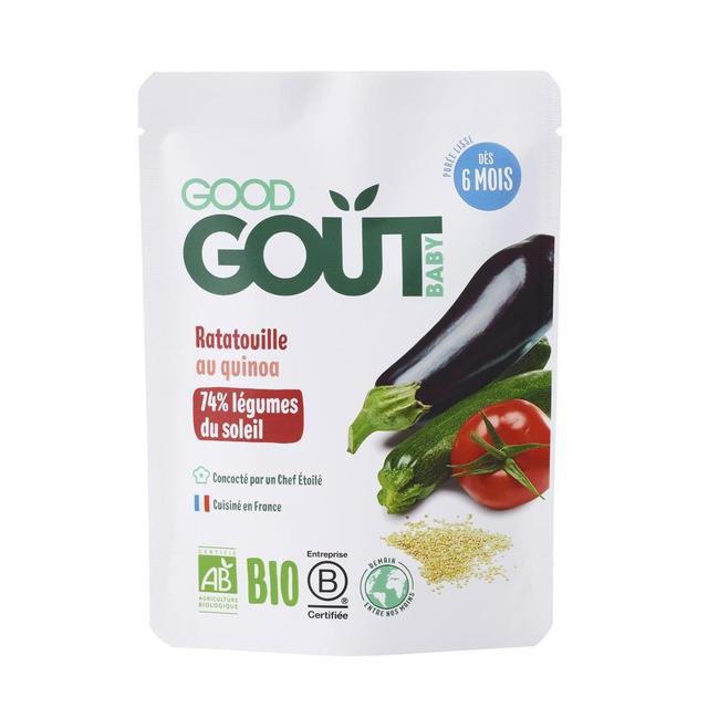 3770002327043 - Good Goût - Ratatouille au Quinoa Bio Sachet Bébé Dès 6 mois