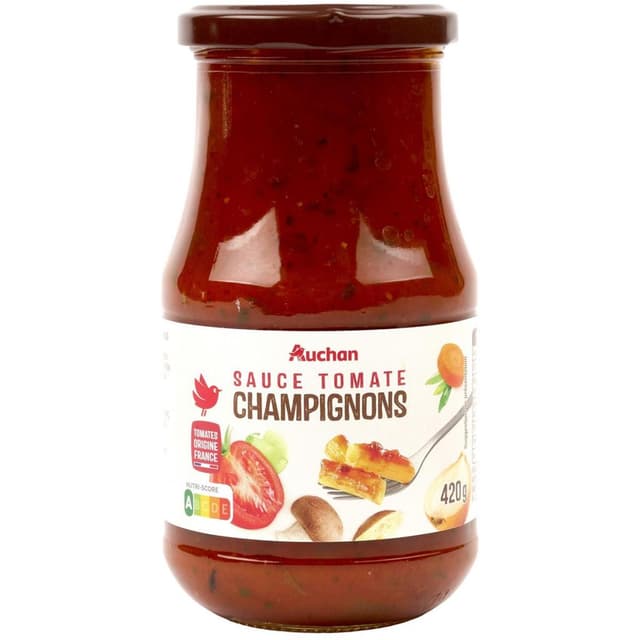 3596710447343 - Auchan - Sauce Tomate forestièrere