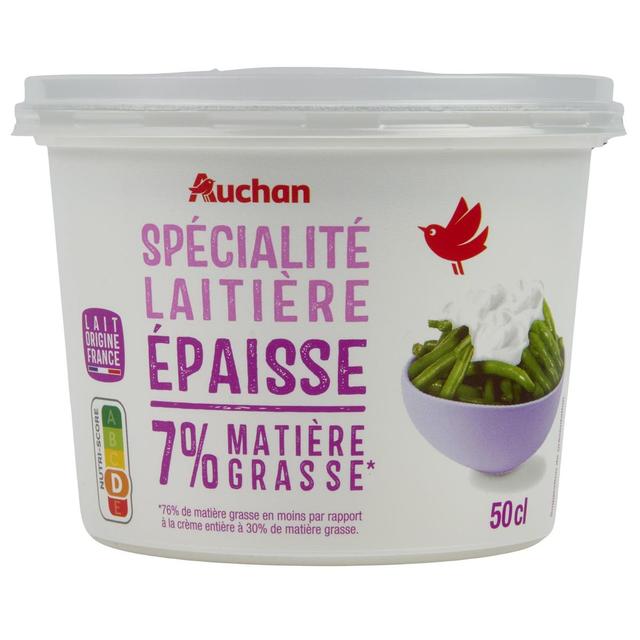 3596710548743 - Auchan - Crème épaisse 7%mg