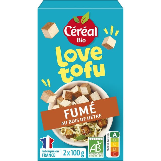 3175681108943 - Céréal Bio - Tofu fumé à cuisiner bio