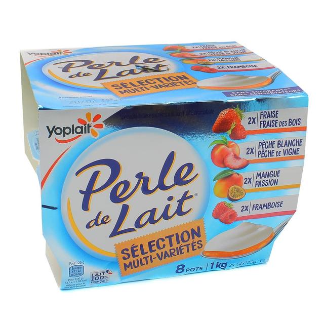 3329770079243 - Perle de lait - Yaourt sur lit de fruits panachés