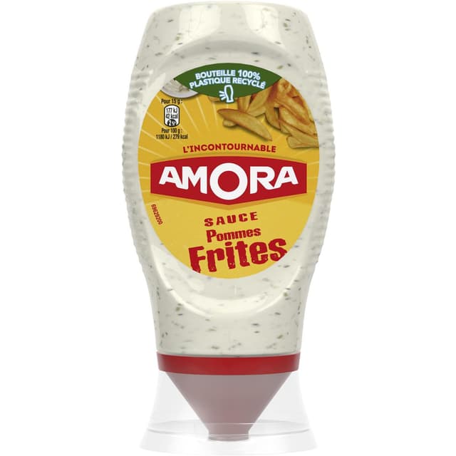 8712100479243 - Amora - Sauce Pommes Frites en flacon souple Squeeze Top Down