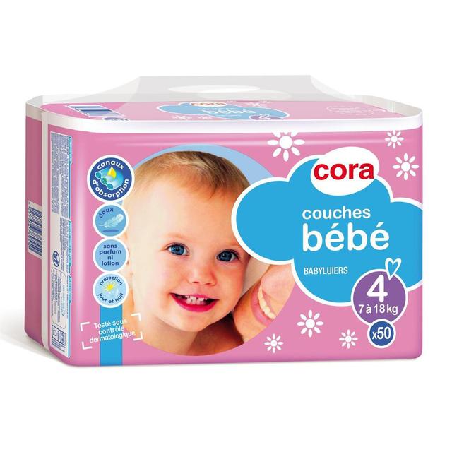 3257986789543 - Cora - Couches bébé T4 - 7/18 kg