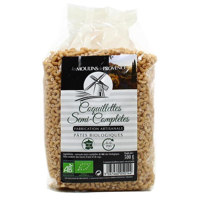 3267460050144 - Les Moulins De Provence - Coquillette semi complète Bio