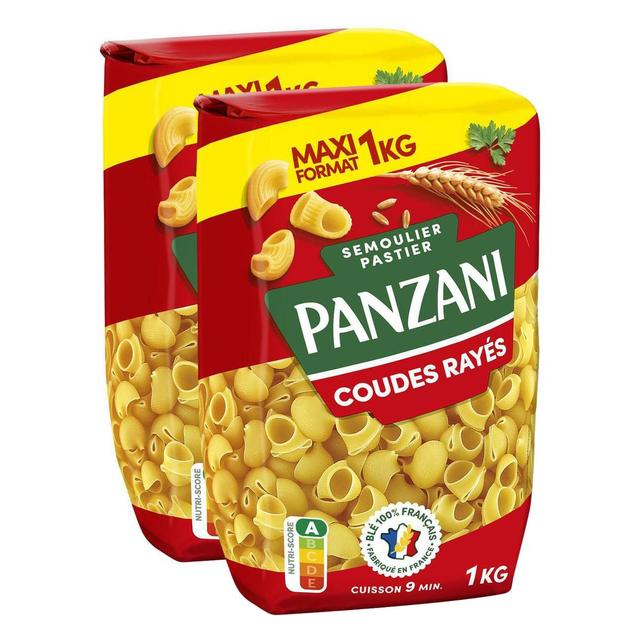 2050000110344 - Panzani - Pâtes Coudes rayés