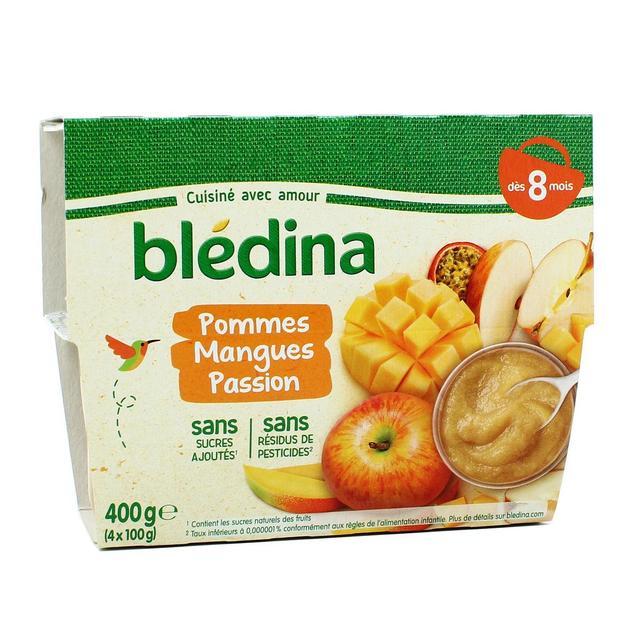 3041091400444 - Blédina - Pommes, Mangue, Passion Coupelle Bébé Dès 8 mois
