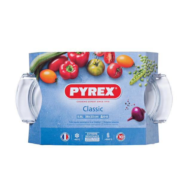 3137610000544 - Pyrex Classic - Cocotte ovale verre Classic