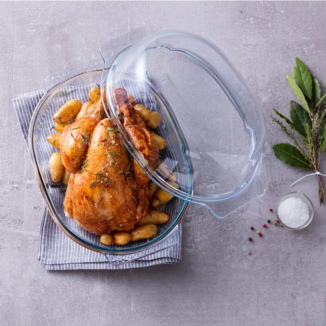 3137610000544 - Pyrex Classic - Cocotte ovale verre Classic