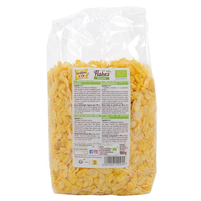 3421557111044 - Grillon Or - Corn Flakes Nature sans sucre BIO