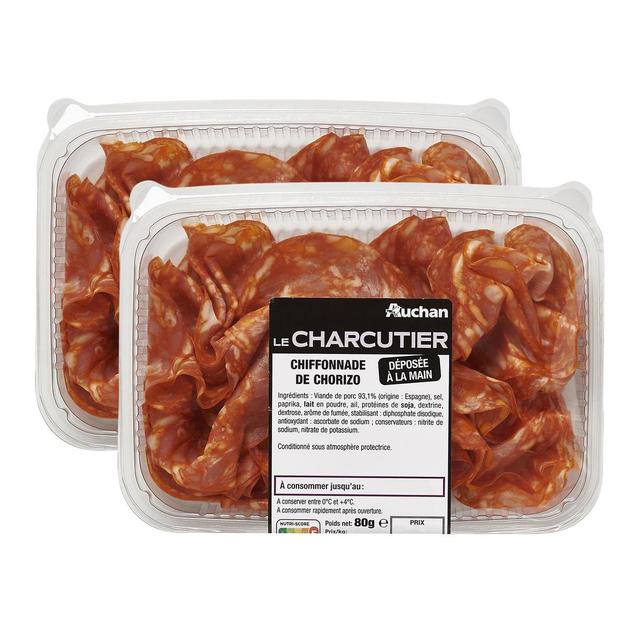 2050000411144 - Auchan Le Charcutier - Chiffonnade de Chorizo