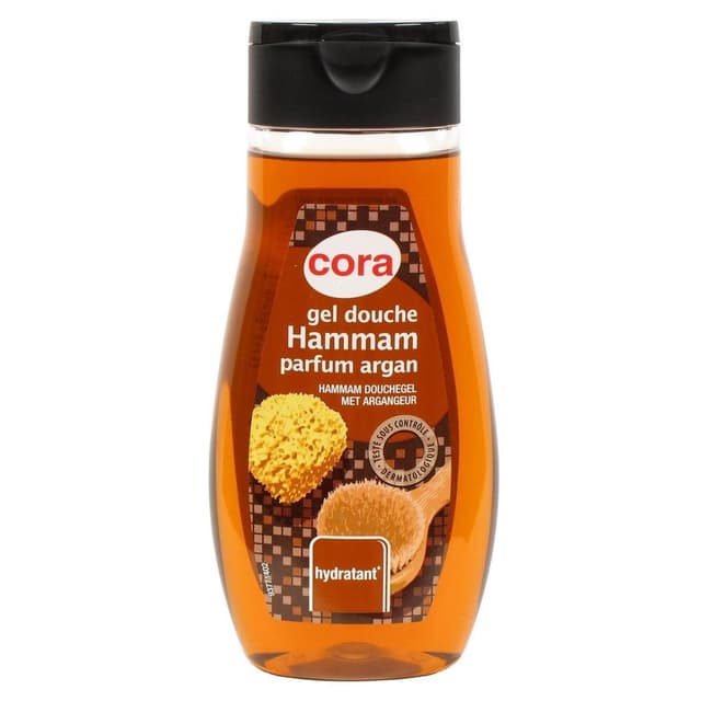 3257983891744 - Cora - Gel douche hydratant hammam parfum argan