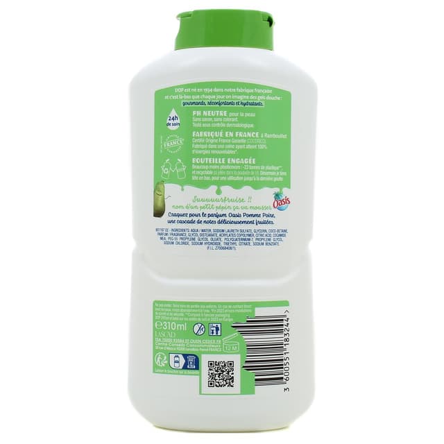 3600551183244 - Dop - Crème de douche Douceur d'enfant Pomme Poire