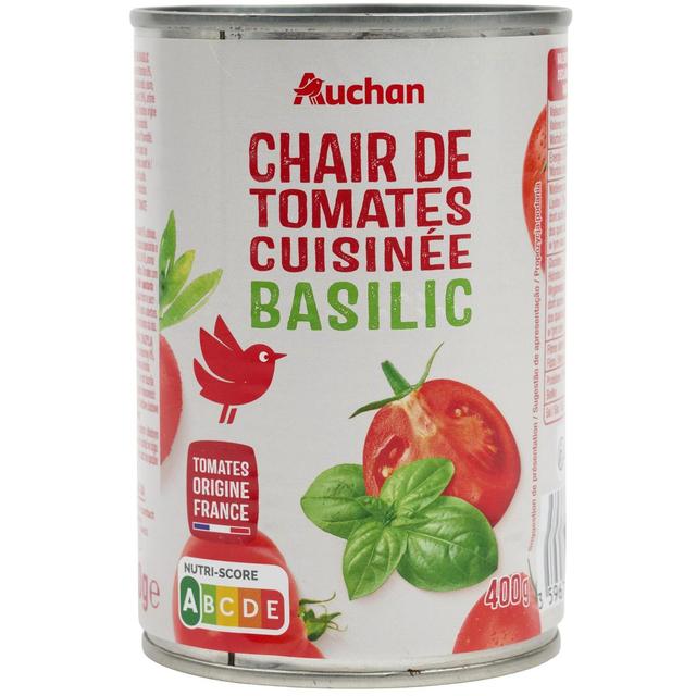 3596710023844 - Auchan - Chair de tomates cuisinée au basilic