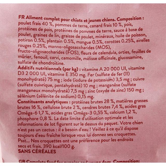 5425039484044 - Edgard Cooper - Croquettes Canard et Poulet sans céréales pour chiot