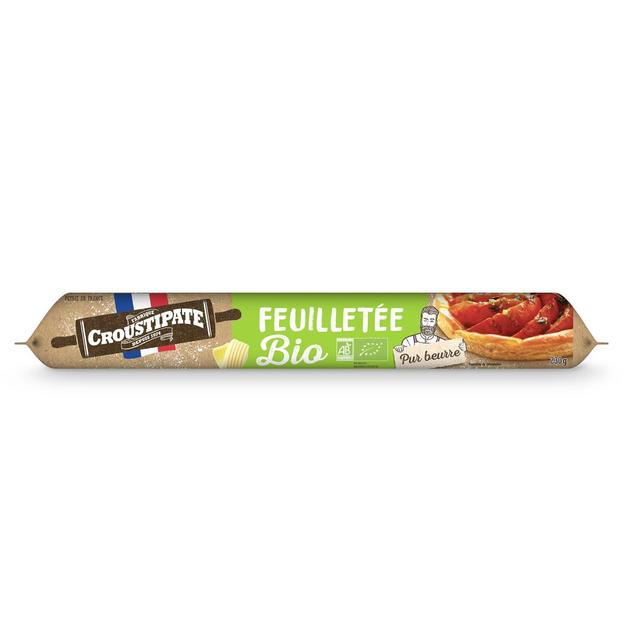 3392590206144 - Croustipâte - Pâte Feuilletée Bio Pur Beurre