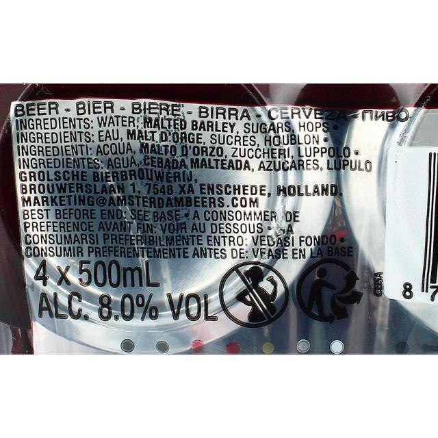 8716700006144 - Amsterdam navigator - Bière blonde 8°4