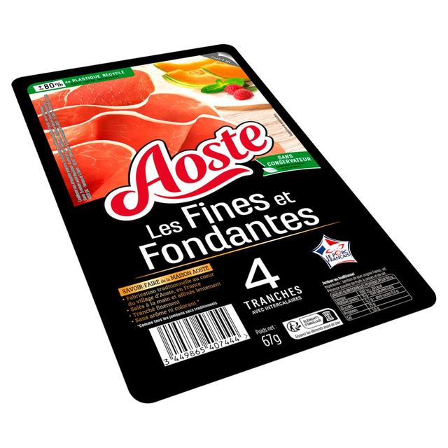 3449865407444 - Aoste - Jambon Sec Traditionnel, Les Fines et Fondantes