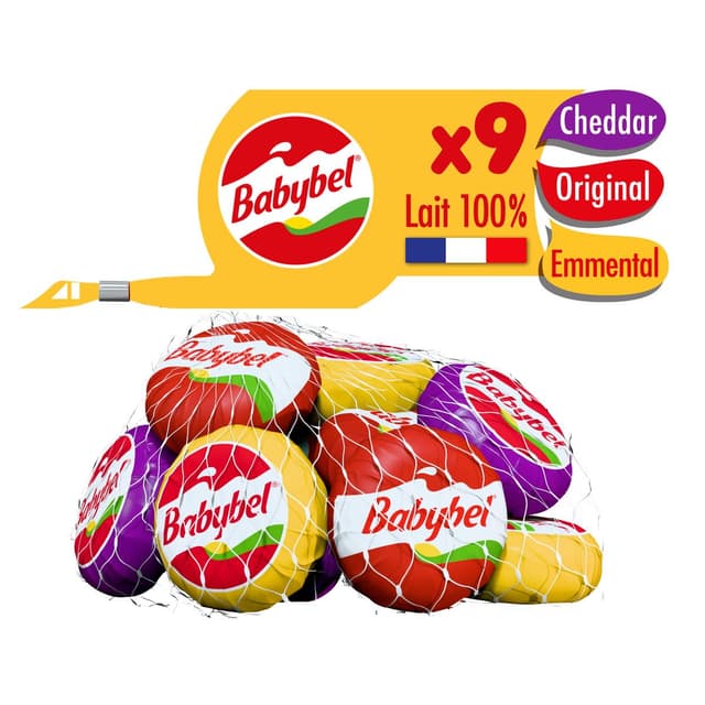 3073781209044 - Babybel - Minis fromages saveurs panachées