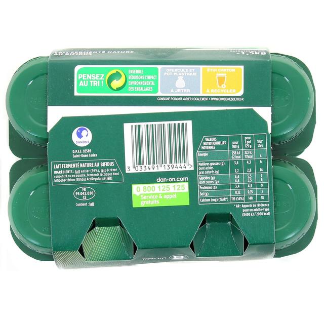 3033491139444 - Activia - Yaourt Nature Bifidus