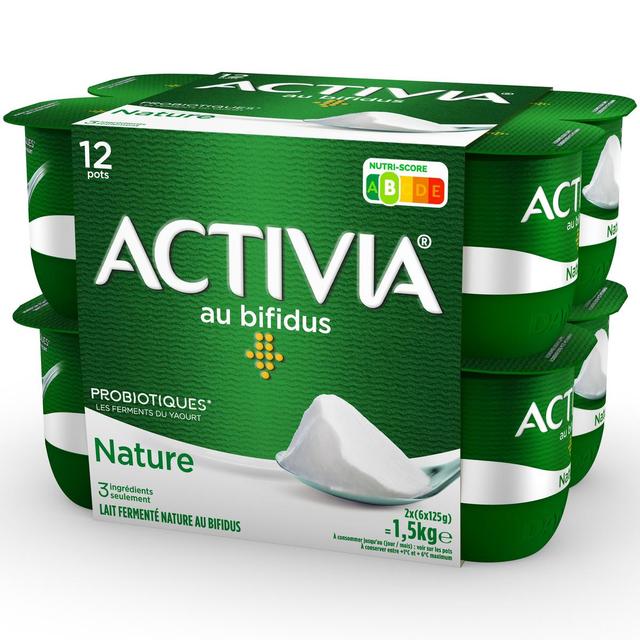 3033491139444 - Activia - Yaourt Nature Bifidus