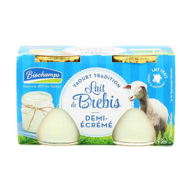 3375610000045 - Biochamps - Yaourt bio au lait de brebis nature