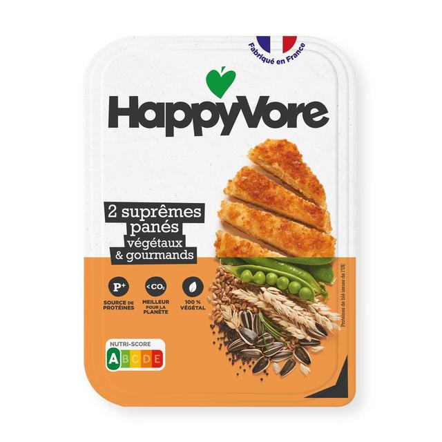 3760324300145 - HappyVore - Suprêmes Panés Végétal & Gourmand
