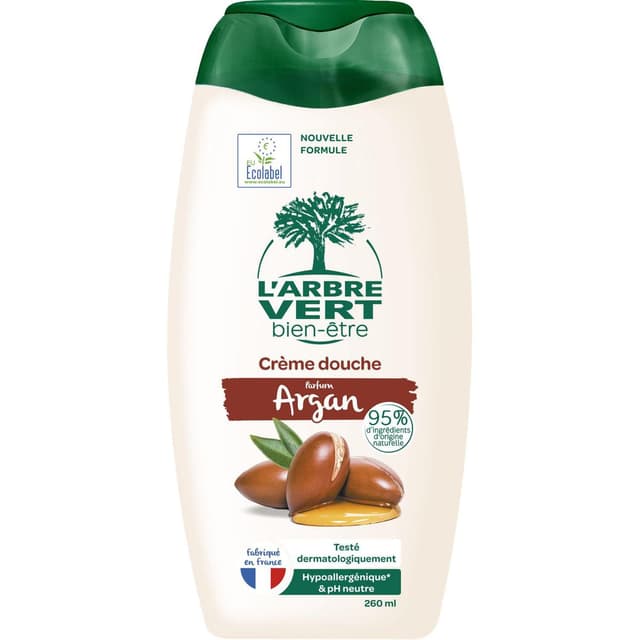 3450601100345 - L'Arbre Vert Bien-Etre - Crème Douche Argant