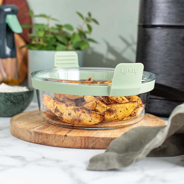 8710755890345 - Brabantia - Plat en verre rond pour friteuse à air