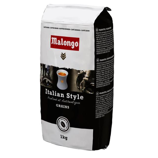 3187570071245 - Malongo - Café en grains Italian style