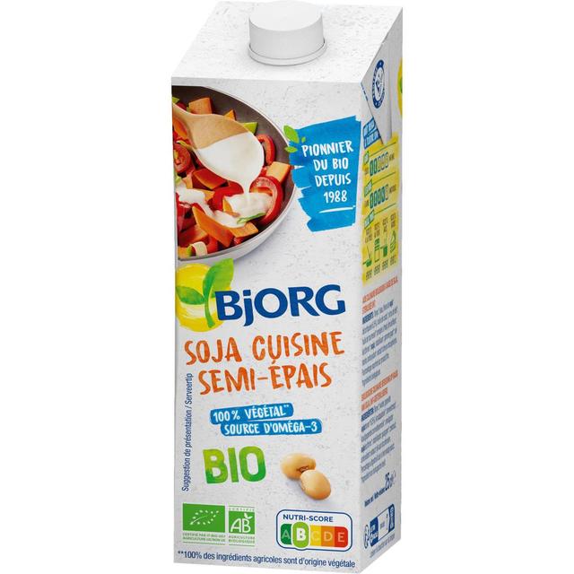 3229820791845 - Bjorg - Soja cuisine semi-épais bio