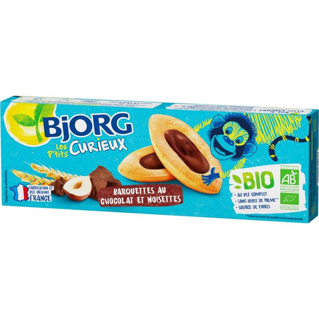 3229820802145 - Bjorg - Les Petits Curieux - Barquettes Choco Noisettes Bio