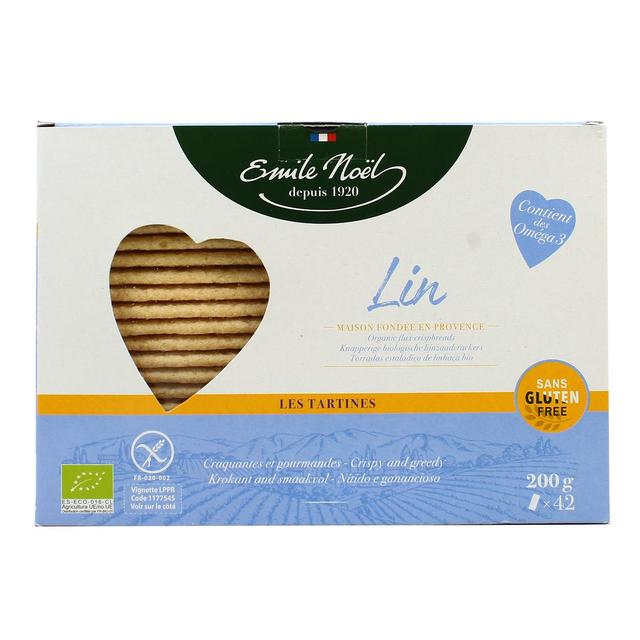 3291960012845 - L'Emile Saveur - Tartines Bio sans Gluten Lin