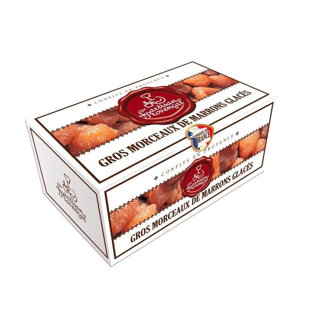 3760008043245 - L'artisan Provençal - Gros morceaux de Marrons glacés