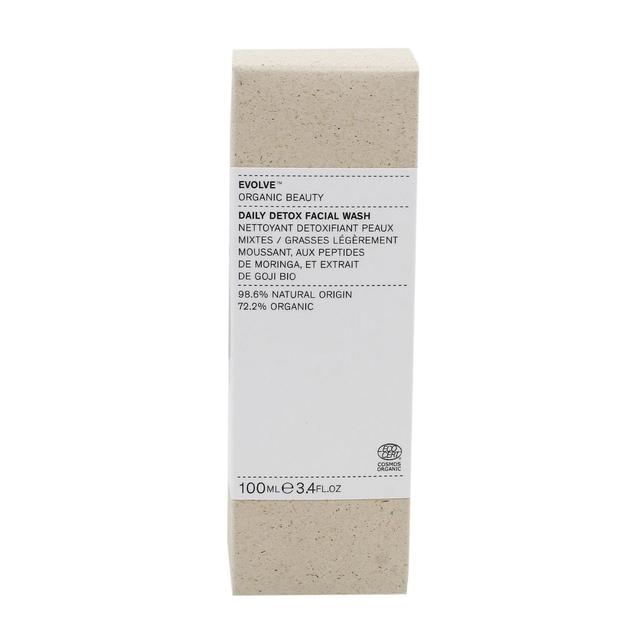 5060200044445 - Evolve - Nettoyant Visage Détox Quotidien