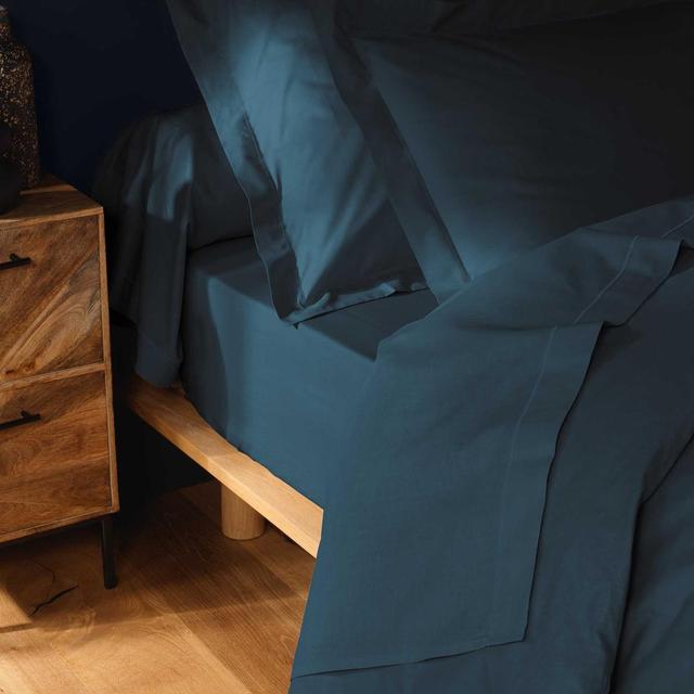 3574386445245 - Douceur D Interieur - Taie oreiller bleu bourdon