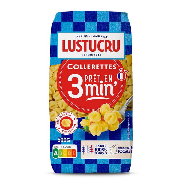 3660861027645 - Lustucru - Pâtes Collerettes Cuisson Rapide
