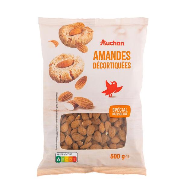 8435177077845 - Auchan - Amandes Décortiquées Spécial Pâtisserie