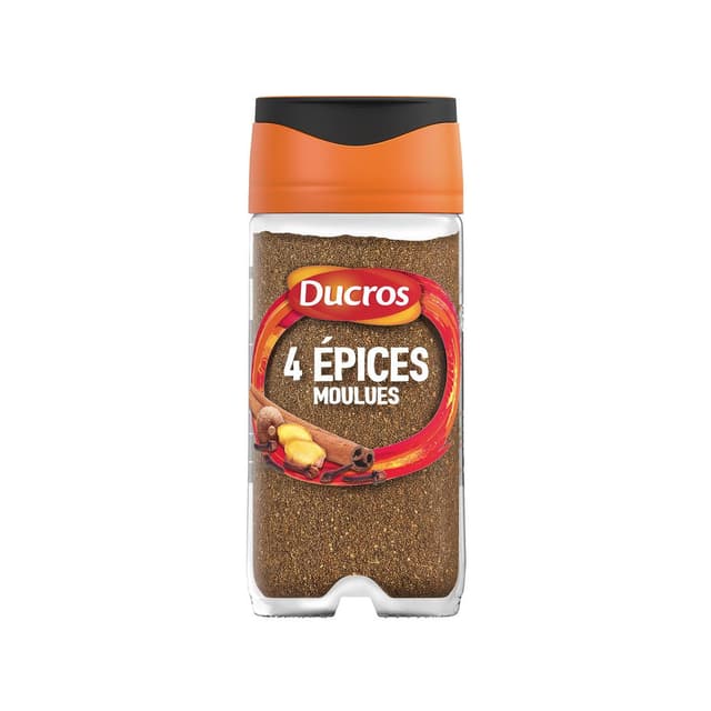 3166296658145 - Ducros - Mélange 4 épices moulues